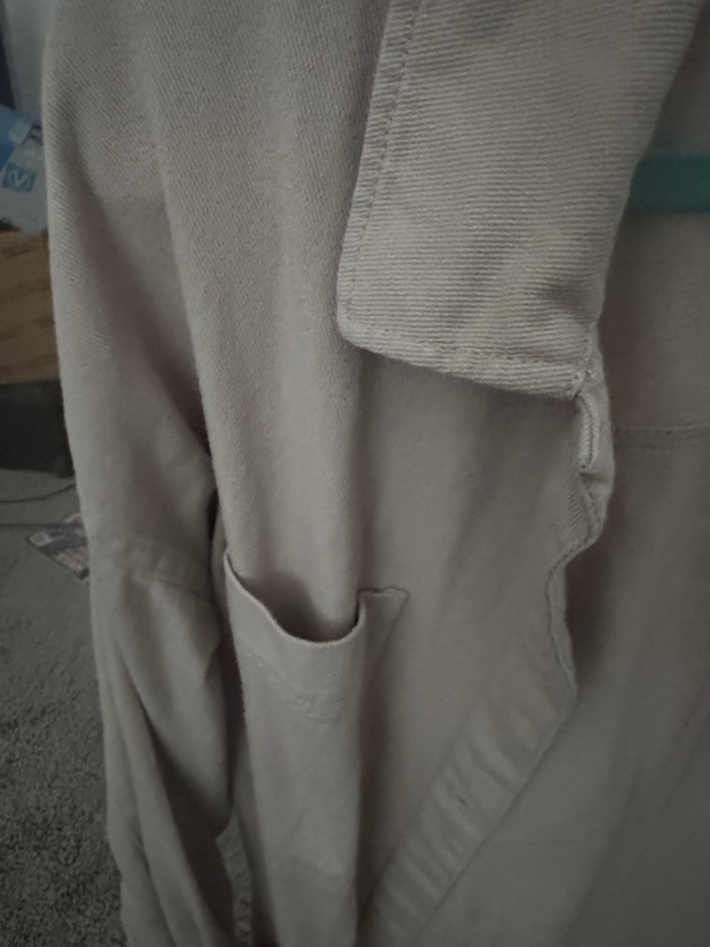 Thread & Supply Neutral Taupe Workshirt Jacket - Picture 3 of 4
